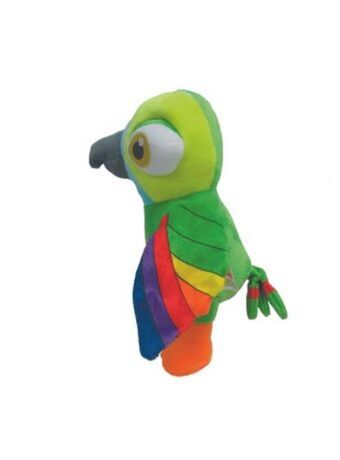 El Mundo del Juguete La granja de zenon peluche musical 20 cm 5 canciones lorito pepe oferta