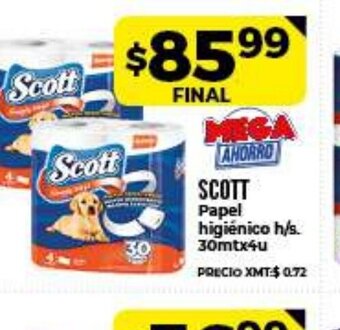 Supermayorista Vital Scott Papel higiènico oferta