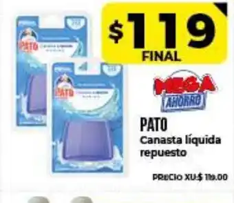 Supermayorista Vital Pato Canasta líquida repuesto oferta