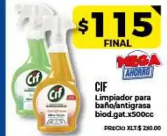 Supermayorista Vital CIF Limpiador para baño oferta