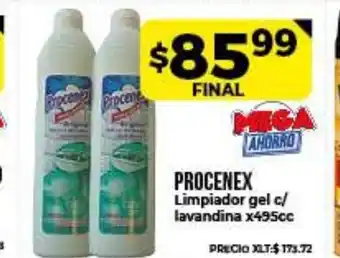 Supermayorista Vital Procenex Limpiador gel c/ lavandina x 495cc oferta