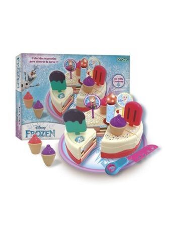 El Mundo del Juguete Torta de cumpleaños frozen ice cake original disney oferta