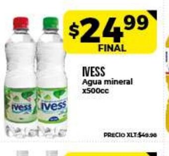 Supermayorista Vital Ivess Agua mineral x 500cc oferta
