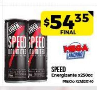 Supermayorista Vital Speed Energizante x 250cc oferta