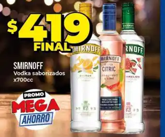 Supermayorista Vital Smirnoff Vodka saborizados x 700cc oferta