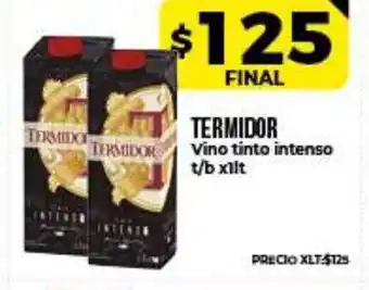 Supermayorista Vital Termidor Vino Tinto intenso t/b x1lt oferta