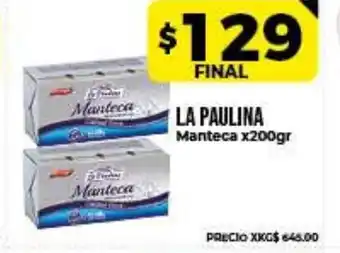 Supermayorista Vital La Paulina Manteca x 200gr oferta