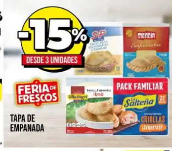 Supermayorista Vital Tapa de Empanada oferta