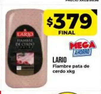 Supermayorista Vital Lario oferta