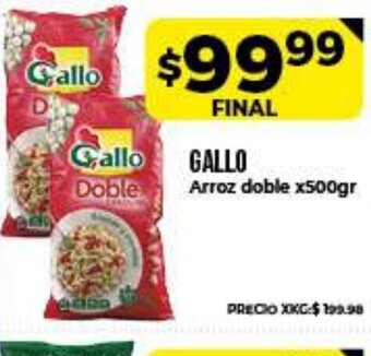 Supermayorista Vital Gallo Arroz doble x 500gr oferta
