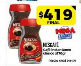 Supermayorista Vital Nescafè x 170gr oferta