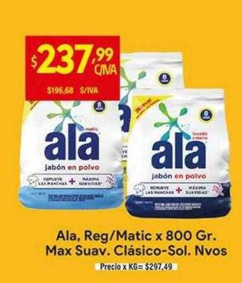 Medamax Ala reg matic max suav. clásico-sol. nvos oferta
