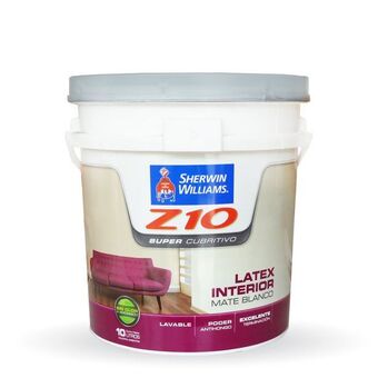 Prestigio Sherwin williams látex interior z10 supercubritivo mate 10 lts. oferta