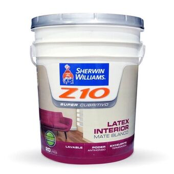 Prestigio Sherwin williams látex interior z10 supercubritivo mate 20 lts. oferta