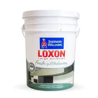 Prestigio Sherwin williams impermeabilizante para frentes y medianeras loxon 20 lts. oferta