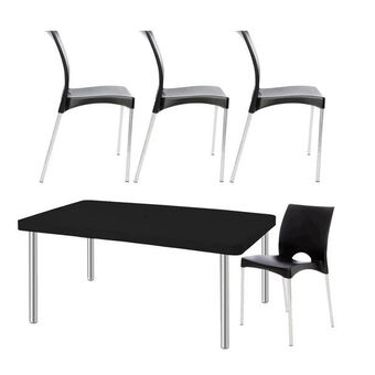 Prestigio Home combo 4 sillas boston + mesa chicago oferta