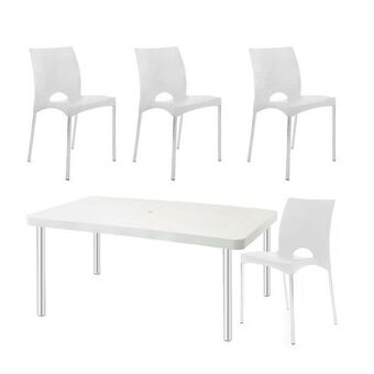 Prestigio Home combo 4 sillas boston + mesa chicago oferta