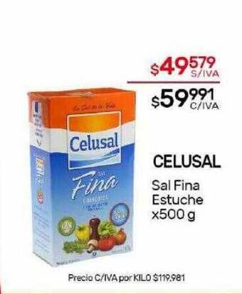 Nini Mayorista Celusal sal fina estuche oferta