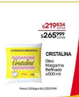 Nini Mayorista Cristalina oleo margarina refinado oferta
