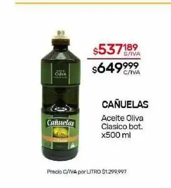 Nini Mayorista Cañuelas aceite oliva clasico bot oferta