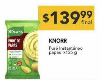Nini Mayorista Knorr puré instantáneo papas oferta