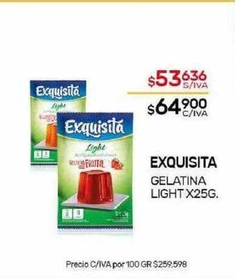 Nini Mayorista Exquisita gelatina light oferta