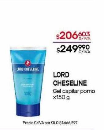 Nini Mayorista Lord cheseline gel capilar pomo oferta