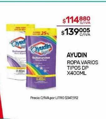 Nini Mayorista Ayudin ropa varios tipos dp oferta