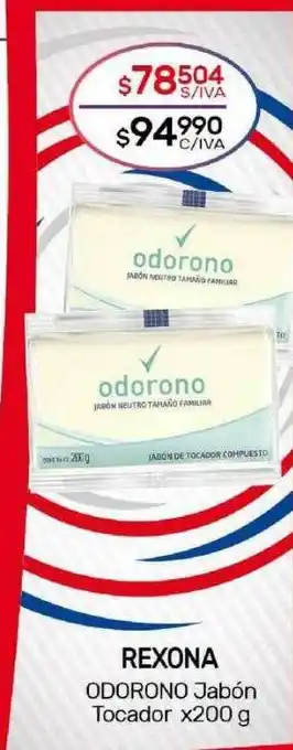 Nini Mayorista Rexona odorono jabón tocador oferta