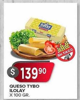 Supermercados Mayor Queso tybo ilolay oferta