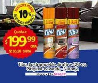 Tibu lustramueble jirafa