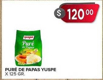 Supermercados Mayor Puré de papas yuspe oferta