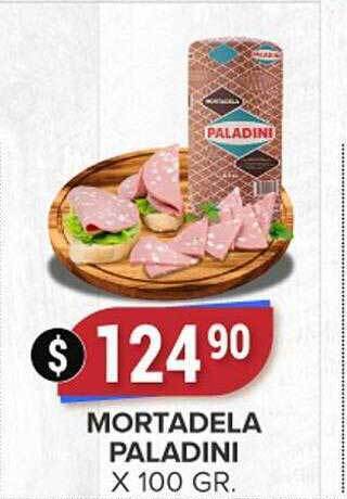 Supermercados Mayor Mortadela paladini oferta