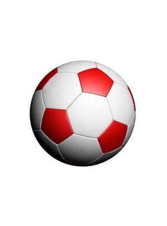 El Mundo del Juguete Pelota futbol football grande nº5 original blanca, roja oferta