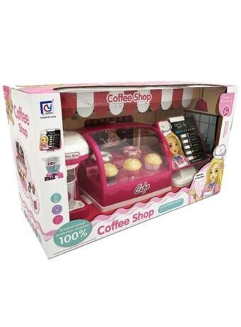 El Mundo del Juguete Playset cafeteria deluxe incluye licuadora muffins y exhibidor oferta