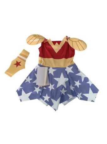 El Mundo del Juguete Disfraz infantil super hero girls mujer maravilla talle 2 oferta