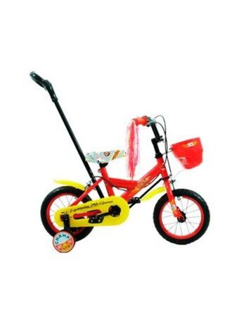 El Mundo del Juguete Bicicleta urbana r12 cars disney incluye manija direccional oferta