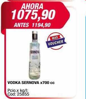 Maxiconsumo Vodka sernova oferta