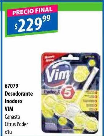 Micropack Desodorante inodoro vim oferta