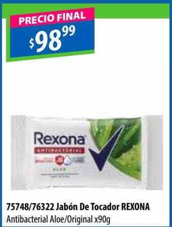 Micropack Jabón de tocador rexona oferta