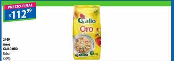 Micropack Arroz gallo oro oferta