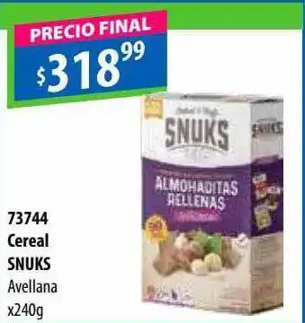 Micropack Cereal snuks avellana oferta