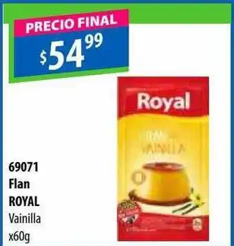 Micropack Flan royal vainilla oferta