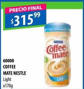 Micropack Coffee mate nestle light oferta