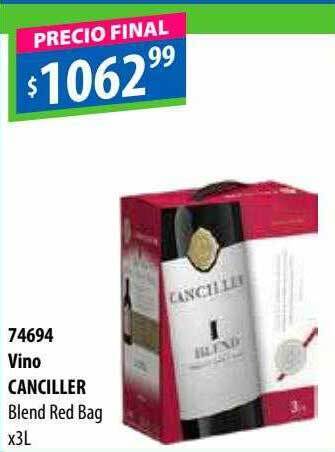 Micropack Vino canciller blend red bag oferta