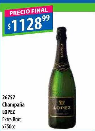 Micropack Champaña lopez extra brut oferta
