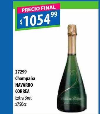 Micropack Champaña navarro correa extra brut oferta