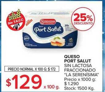 Carrefour Market Queso port salut oferta