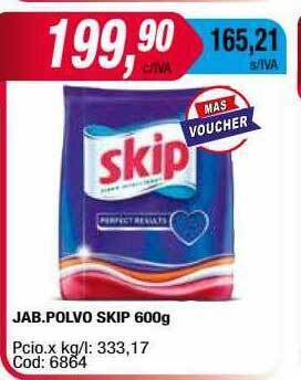 Maxiconsumo Jab. polvo skip oferta