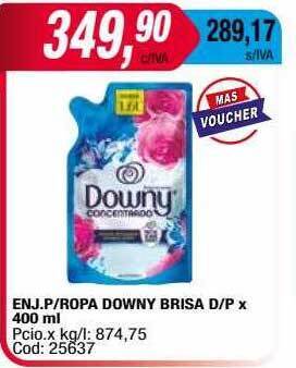 Maxiconsumo Enj. p ropa downy brisa oferta